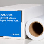 Roland DGA Solvent Glossy Paper w/ Adhesive