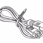 AC Cord SJT 117V 10A 3PVC (SP/PRO II / PRO III)